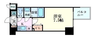 プレミアムコート谷町4丁目の物件間取画像